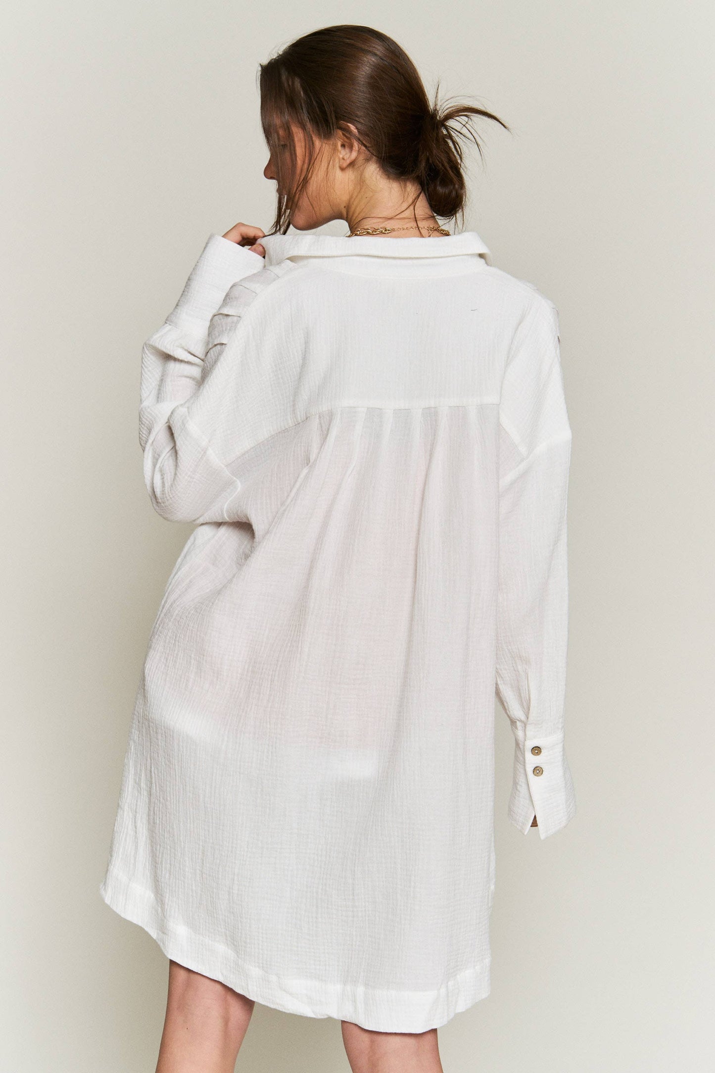 Casual Summer Shirt Dress