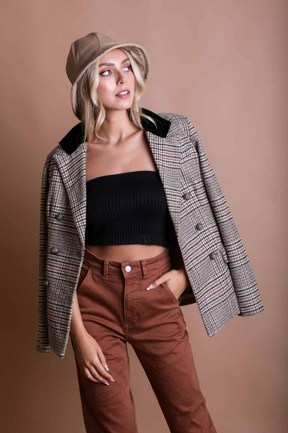 LS Accordion Textured Tube Top - Streetwear Style