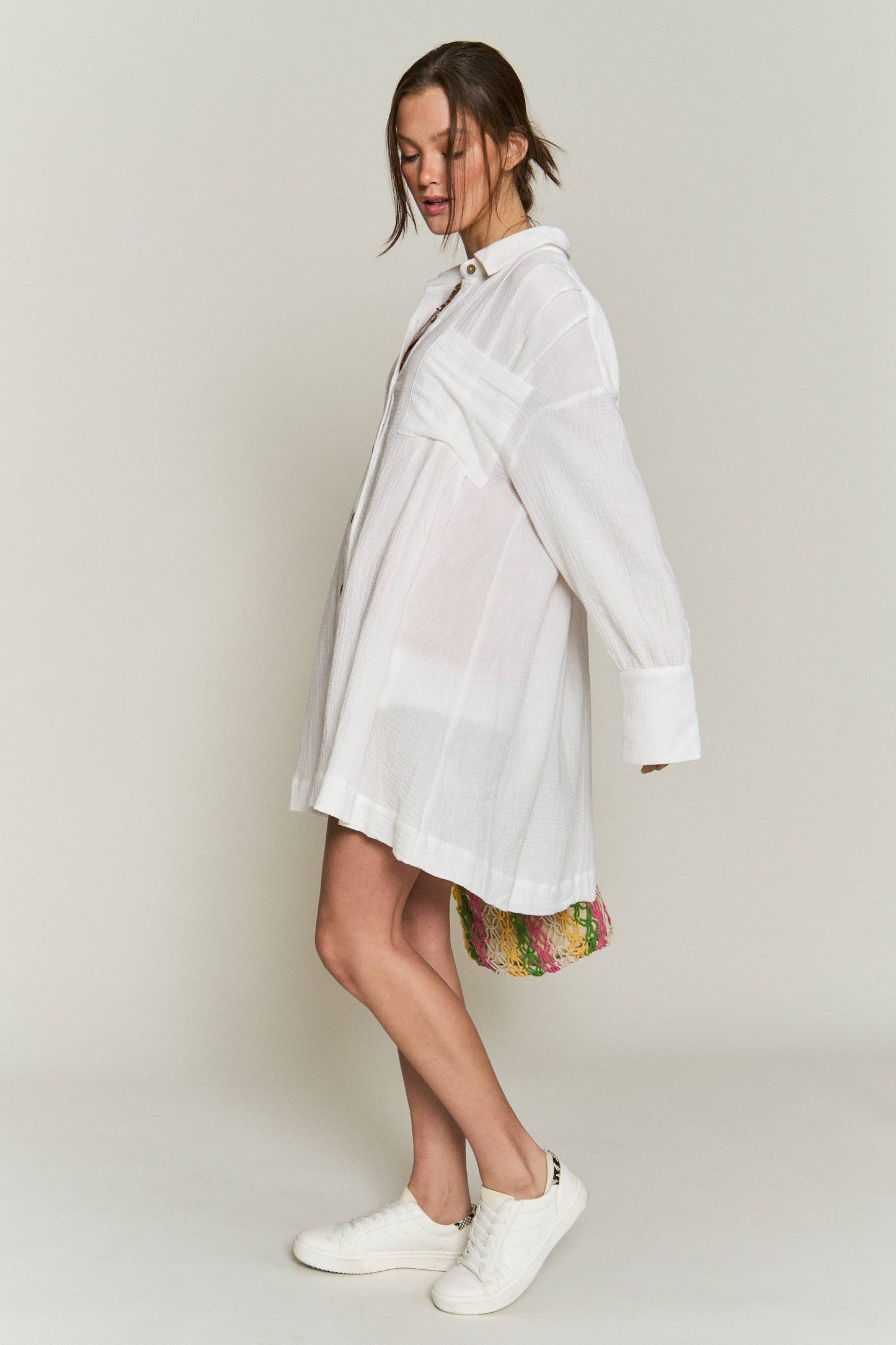 Casual Summer Shirt Dress