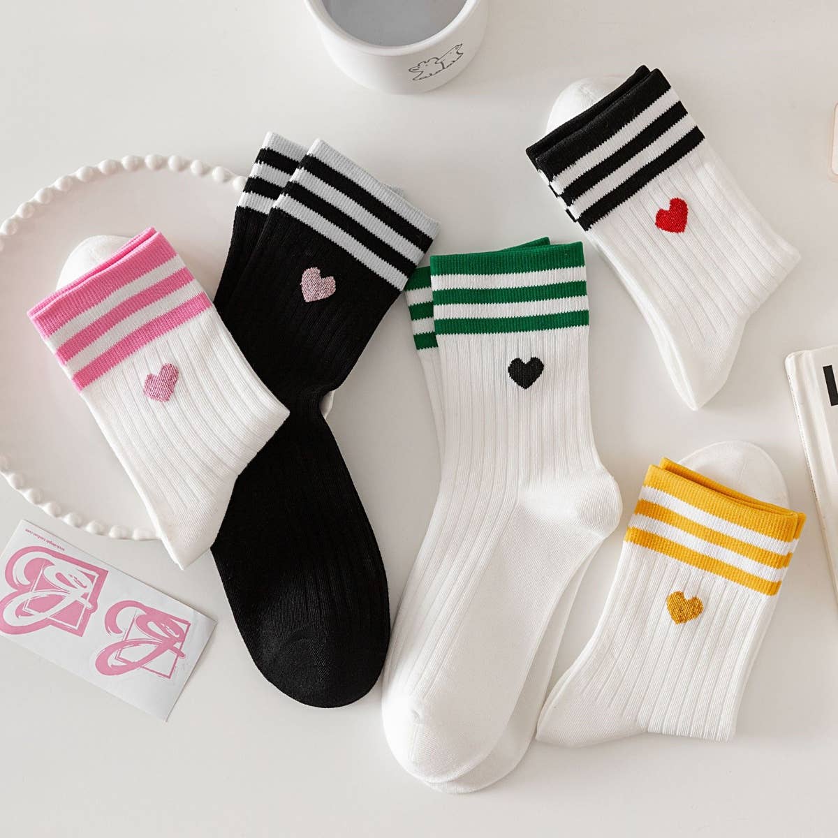 The Little Shoppe: Heart Socks