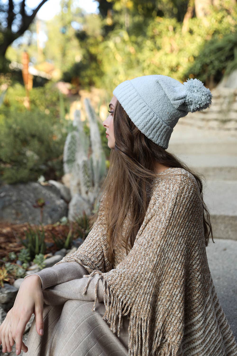 LS Boucle Pom Beanie