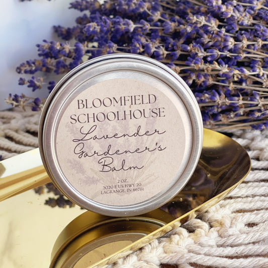 Bloomfield Schoolhouse: Lavender Gardeners Balm