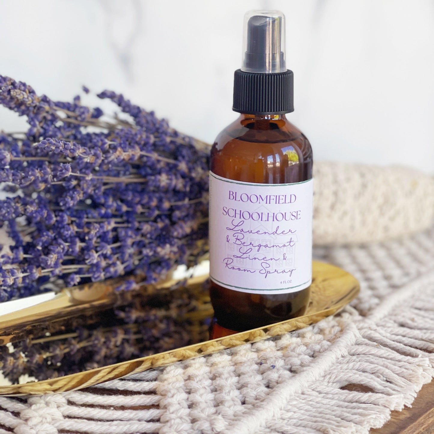 Bloomfield Schoolhouse: Lavender Linen & Room Spray