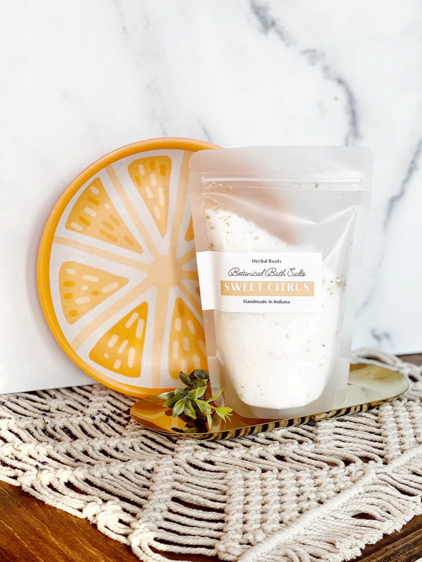 Herbal Roots: Botanical Bath Salts