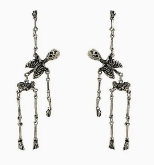 The Little Shoppe: Halloween Skeleton Earrings