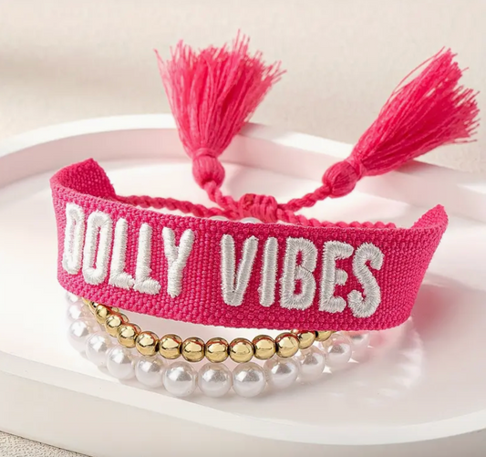 The Little Shoppe: Dolly Vibes Trio Bracelet Set