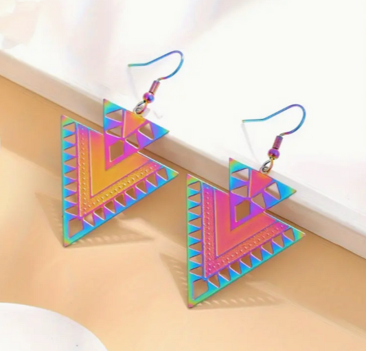 The Little Shoppe: Fashion Statement Laser Hollow Earrings