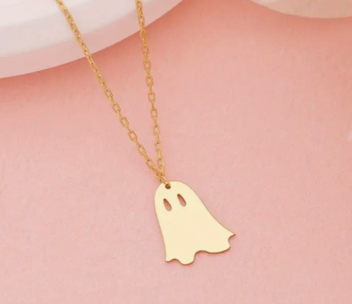 The Little Shoppe: Halloween Cute Ghost Necklace